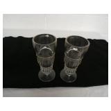 Antique Soda Fountain glasses
