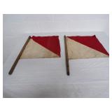 Semaphore signal flags