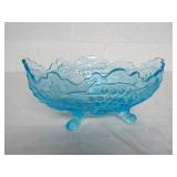 12" Fruit dish 1950-1960 Janette glass