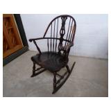Antique Windsor Rocker
