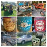 Brownsville, PA: 06 Buick Rendezvous, 80 CJ5 Jeep, 50s Allis Chalmbers Tractors, Car Collectibl