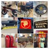 Martins Ferry, OH: HUGE Antique Auction! Over 650 Lots from the Butch Miller Collection!