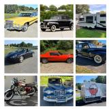 Antique & Classic Cars, Campers, Trailers, & Motorcycles
