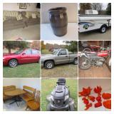 Philippi, WV: Estate Auction: 03 Silverado, 07 Buick Lacrosse, 13 Pop-up Camper, Quilts, Glasswa