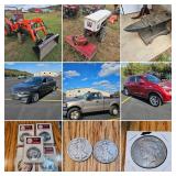 Milton, WV: Vehicles, Tools, Antiques, Furniture, Coins, Case XX Knives, and more! 