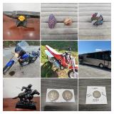 St Albans, WV: Vehicles, Jewelry, Coins, Knives, Cast Iron, and More