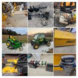 Barboursville, WV: JD Gator, JD ZTR Mower,  Hardware, Tools, Office Equipment, Lighting Supplies an
