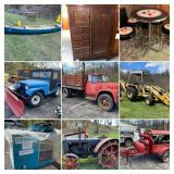 Oakdale, PA: 68 International, 65 Jeep CJ5, 33 Case Model C, Antiques, Farm Implements, Vintage 