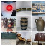 Shinnston, WV: Decorated Stoneware, Collectibles, Glassware, Furniture, and MORE!