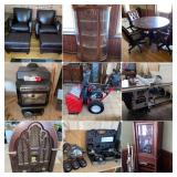Shinnston, WV: Online Auction: Household Furniture, Appliances, Woodworking Equipment ,Pellet Stove