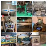 Greensburg, PA: Downsizing Auction with Boat, Model Airplanes, Appliances, Furniture, Collectibles,