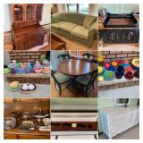 Morgantown, WV: Beautiful Furniture, Westmorland Sterling Silverware, Household Items, Glassware, 