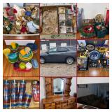Shinnston, WV: Online Estate Sale: 2021 Chevrolet Equinox, Large Selection of Fiesta ware, Kitchen 