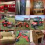 Mt. Morris, PA: Kubota 4WD Tractor, Kubota RTV X1100C, Quality Furniture, Household Goods, Seasonal