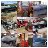 Carmichaels, PA: ANTIQUE VEHICLES, 22 Cadillac, 57 Buick, 18 Buick Touring, Antique Furniture, 