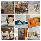 West Elizabeth, PA: Very Clean Furniture, Household Goods, Glassware, and Collectibles 