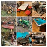Grafton, WV: John Deere Tractor, Antiques, License Plates, Advertising Signs, and Much More!