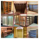 Morgantown, WV: Final Online Auction for Sander s Antiques: Showcases and Displays