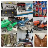 Connellsville, PA: Riding Mowers, Tools, Hunting Supplies, Furniture, Many Decorator items, Holida