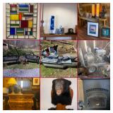 Mannington, WV: Online Household Auction: Furniture, Artwork, Paintings, Clocks, Power Tools, and 