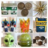 Over 500 Lots! Antiques and Collectibles, Silver Coins, Local Memorabilia, Furniture, Clocks, Lamps,