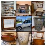 Rices Landing, PA: Eclectic Estate Auction: Antiques, Stoneware, Tools, & More