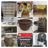 Shinnston, WV: Over 350 Lots: Antiques, Tools, Quality Household Online Auction