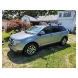 2007 Ford Edge SUV 3.5 gas engine, automatic, (123,018 miles), full pwr, leather int, panoramic sun 