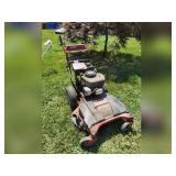 Craftsman wide cut self propelled mower, 33" cut, briggs 10.5HP motor, 4spd trans w/ reverse, motor