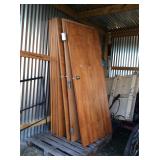 numerous wood doors