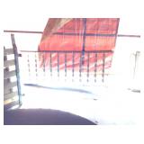 old metal railing
