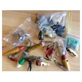 assorted tackle/lures