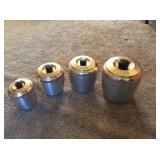 old set of canisters