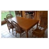 Oak Dining Room set