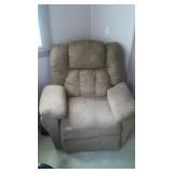 power lift chair, good condition, slight wear on seat smoke free