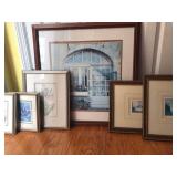 Flower and Fountain Prints