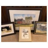 Four Homes Print Collection