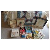 Needlepoint, Knitting, Quilting