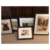 Shakespeare House and Set of 4 Jeter Prints