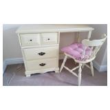 Yellow Desk and Chair