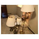 Assorted Brass Lighting