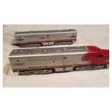 Gilbert American Flyer Santa Fe 360 & 364