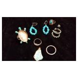 Turquoise and Sterling Jewelry