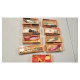 Vintage Fishing Lures in Boxes