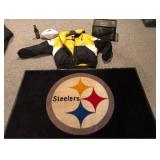Lot of Steeler Memorabilia with an Autographed Ball Reshard Mendenhall