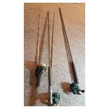 Three Fishing Rods