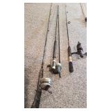 Three Fly Fishing Rods