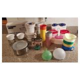 Tupperware and Corningware