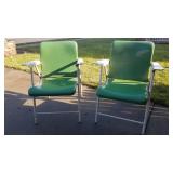 Vintage Metal Lawn Chairs