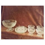Crystal Dessert Set